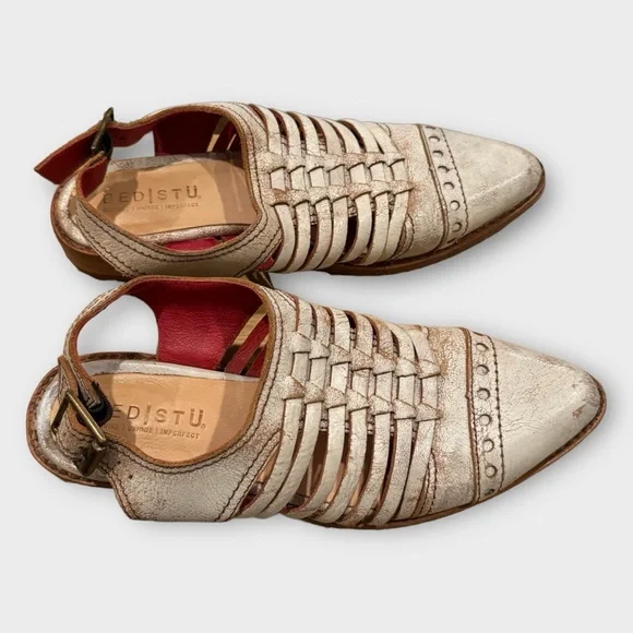 Bed Stu Kennya Leather Slingback - Picture 3 of 9